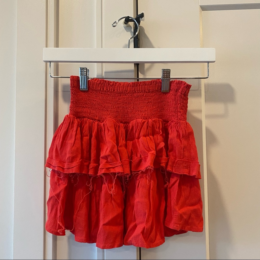RED BOUTIQUE SKIRT